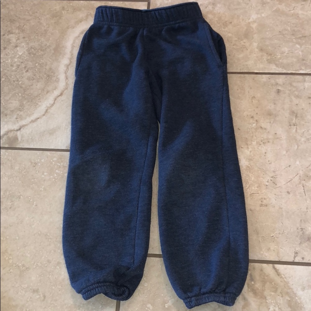 Dark navy pull on joggers